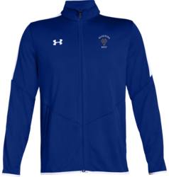 Customized Under Armour Rival Knit Warm-Up Jacket with embroidered design