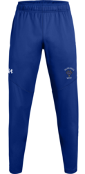 Customized Under Armour Rival Knit Warm-Up Pant shown in Royal