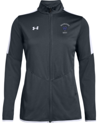 Custom Under Armour Women's Rival Knit Warm-Up Jacket with a team embroidered logo