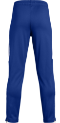 Under Armour Youth Rival Knit Warm-Up Pant back view in Royal
