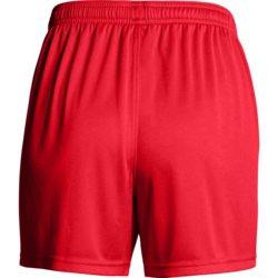 Under Armour Women's Maquina 2.0 Soccer Short back view in Red