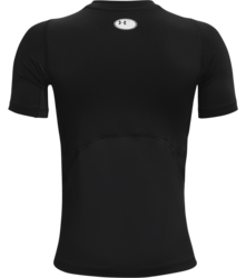 Back view of Under Armour Youth HeatGear Fitted Short Sleeve Shirt