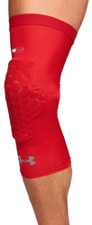 Under Armour Game Day Armour Leg Sleeve in Red