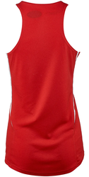 Under Armour Women's Stock Kick Singlet, in Navy Back View