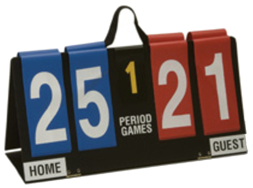 Trigon Flip-Style Portable Scorekeeper