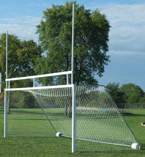 Bison Combo Soccer/Football In-Ground Aluminum Goals