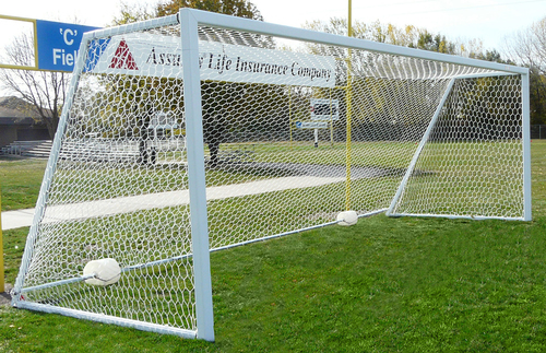 Bison All Aluminum ShootOut No Tip Portable Soccer Goals