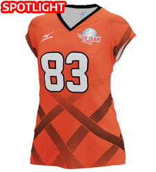 Mizuno Sublimated Semi Custom Cap Sleeve Jersey