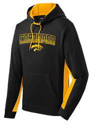 Custom Screen Printed Sport-Tek Sport-Wick Fleece Colorblock Hood