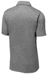 Back view of Sport-Tek Tri-Blend Wicking Polo