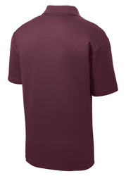 Sport-Tek PosiCharge RacerMesh Polo in Maroon, Back Design