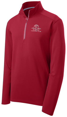 Custom Sport-Tek Sport-Wick Textured 1/4-Zip