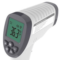 Infrared thermometer readout