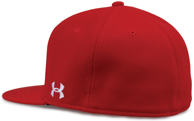 Under Armour Resistor Performance Hat back view in Red