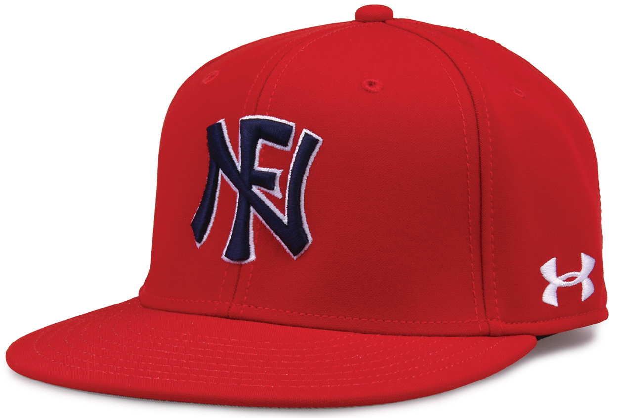 UNDER ARMOUR Men's Red Classic Flex Fit Hat Cap NEW M / L Medium