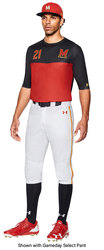 Under Armour 3/4-Sleeve Sublimated Baseball Jersey - Maryland