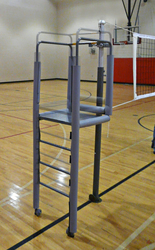 Bison Adjustable Height Clamp-on Volleyball Officials Platform with Padding