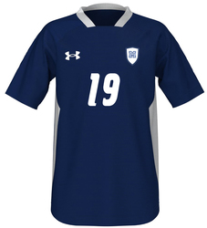 Custom Under Armour Youth Match 2.0 Soccer Jersey in Royal