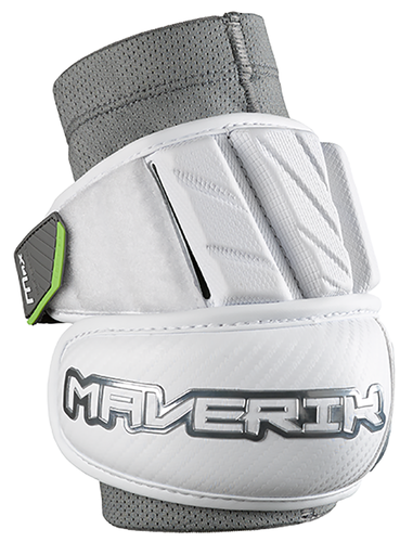 Maverik Lacrosse MAX Elbow Pad in White