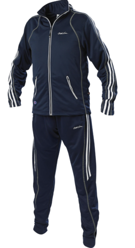 front view of cliff keen the freestyle warm-up suit