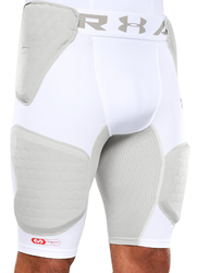 Under Armour Game Day Armour 5-Pad Football Girdle in White