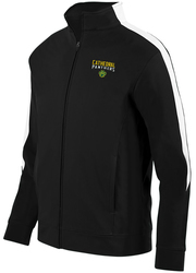 Augusta Medalist 2.0 Jacket, front view in kelly with design