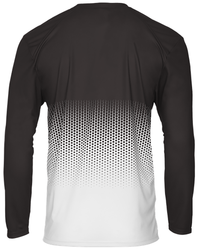 Badger Youth Hex 2.0 Long Sleeve Performance Tee