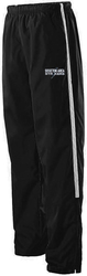 Holloway Sable Pant, Front View in black with design