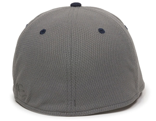 Outdoor Cap Cage Mesh Proflex in Graphite and Navy, Back View