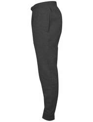 Badger Women's Athletic Fleece Jogger Pant side view in Charcoal