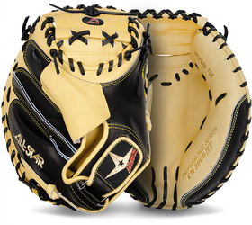 Front and back of All-Star Pro-Elite Catcher's Mitt