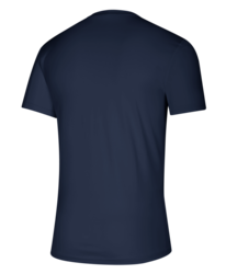 adidas Creator Short Sleeve Tee in Collegiate Navy, Back View