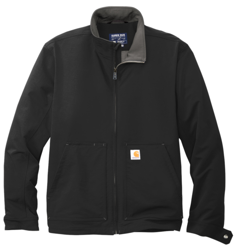 front view of carhartt super dux soft shell jacket