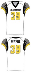 Sublimated DoubleWing Stretch Mesh Custom Football Uniform