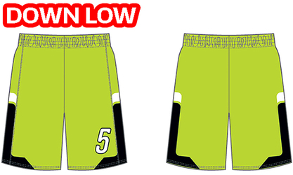 Alleson Men's Sublimated Single Ply Basketball Short
