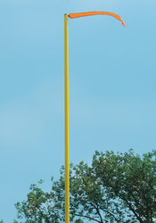 Bison Football Orange Wind Direction Streamers