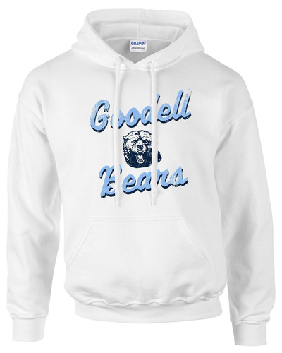 Custom Gildan DryBlend Hooded Sweatshirt in White