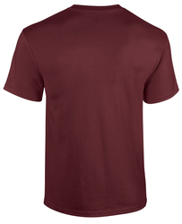 Back view in Gildan Heavy Cotton T-Shirt