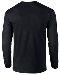 Back view of Gildan DryBlend 50/50 Long Sleeve T-Shirt,