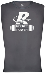 Badger Pro Compression Sleeveless Tee, Front View