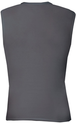 Badger Pro Compression Sleeveless Tee, Back View