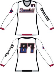 Custom Women's Horizon Long Sleeve Volleyball Jersey