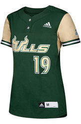 adidas Icon Two-Button Softball Jersey, front