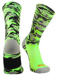 Twin City Woodland Camo Crew Sock