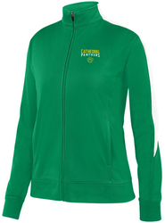 Augusta Medalist 2.0 Jacket, front view in kelly with design