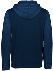 Holloway Range Hoodie back view in Navy