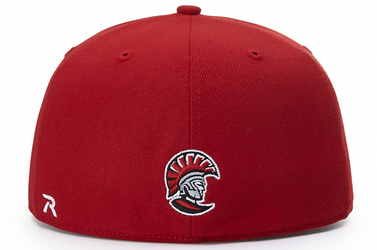 Richardson Surge Fitted Cap back view in Red