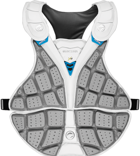 Front view of Maverik Lacrosse ROME Goalie Chest Pad