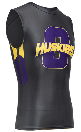 Sublimated Sleeveless Compression T-Shirt