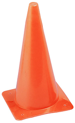 Champion Sports High Visibility Orange Plastic Cone